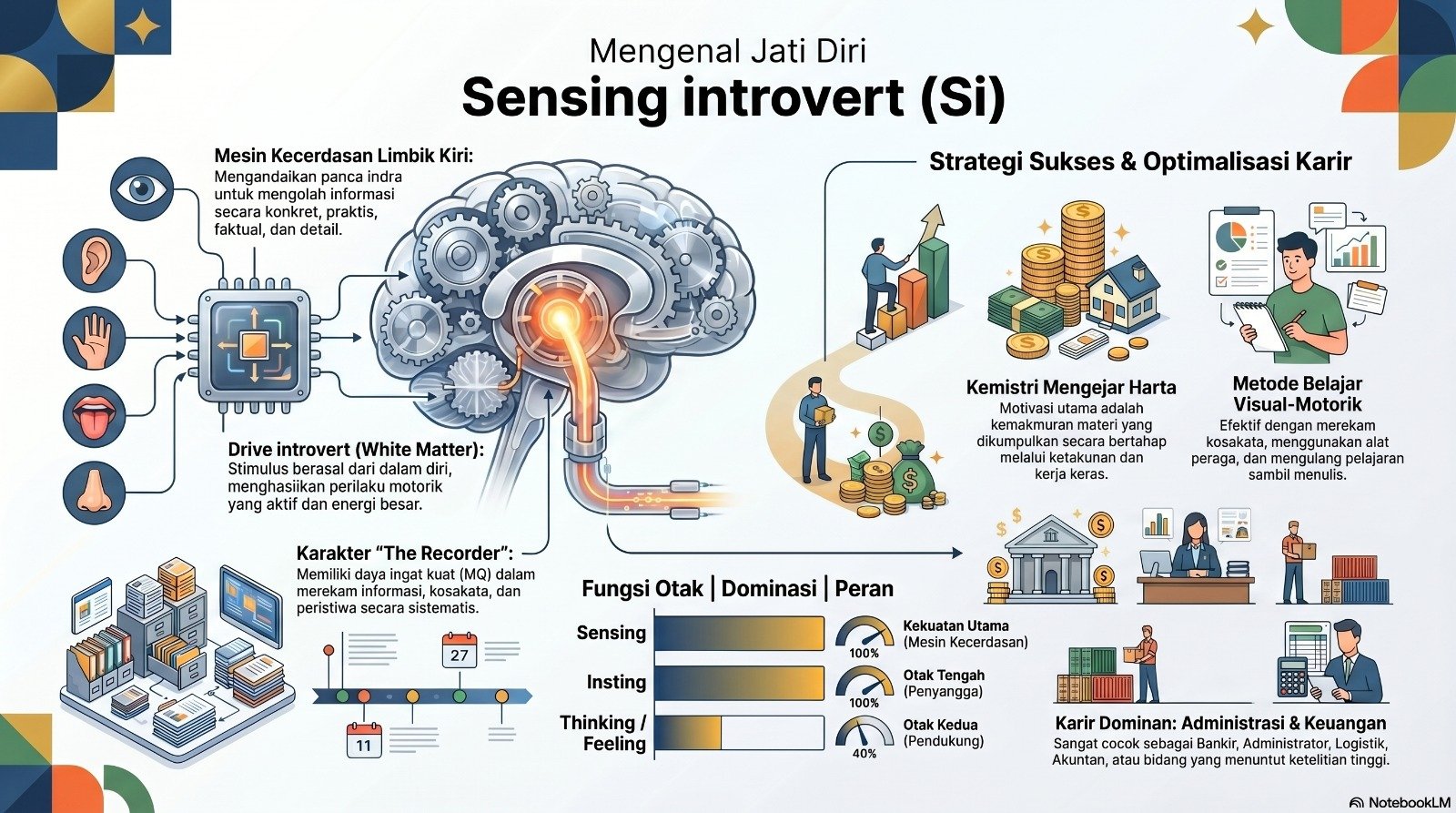 Mengenal Sensing Introvert dalam STIFIn